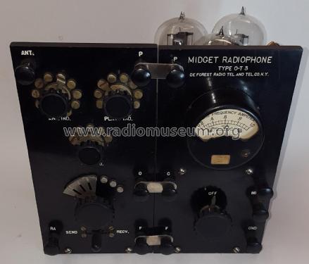 'Midget' Radiophone Transmitter Type OT-3; DeForest Radio (ID = 2166937) Amateur-T