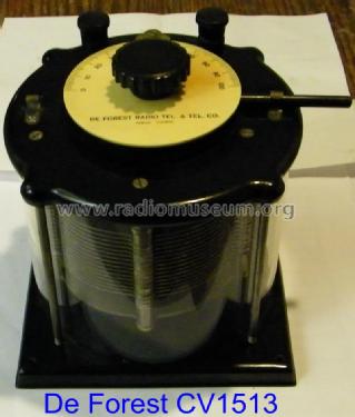 Variable Condenser, Forbes CV-1513; DeForest Radio (ID = 870359) Radio part