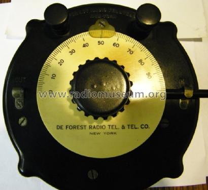 Variable Condenser, Forbes CV-1513; DeForest Radio (ID = 870363) Radio part