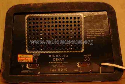 RD10; RD Radio, Éts. R. (ID = 283663) Radio