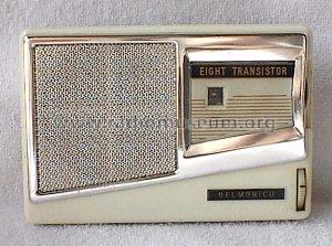 Eight Transistor T-806 Radio Delmonico; Long Island City NY, build 