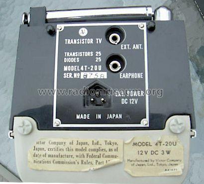 Delmonico Transistor Portable TV 4T-20U; Delmonico; Long (ID = 984419) Television