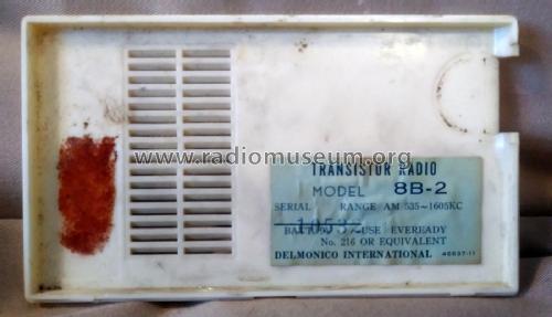 8 Transistor 8B-2; Delmonico; Long (ID = 2539755) Radio