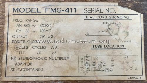 FMS-411 ; Delmonico; Long (ID = 2633772) Radio