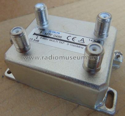 4-Way Multi Tap, Splitter, BK-Verteiler 5-1000 MHz MTF 0486; DCT Delta GmbH ASC (ID = 2870948) Misc