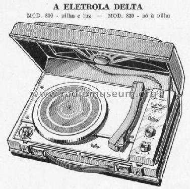 Eletrola 800; Delta S.A.; São (ID = 1910047) R-Player