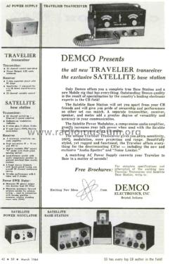 Travelier Transceiver B Citizen Demco Electronics Inc.; Bristol, IN ...