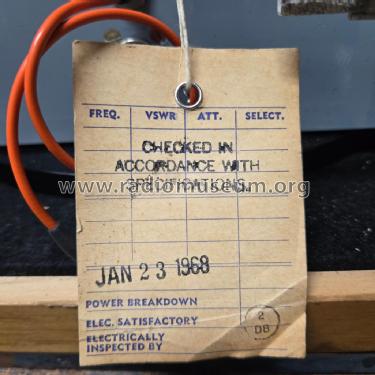 Standing Wave Detector DBG-825, DB-820-1. DBG-821; DeMornay-Bonardi (ID = 3084191) Equipment