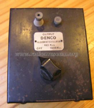 Alignment Oscillator 465 Kcs; Denco, Clacton-on- (ID = 1270986) Equipment