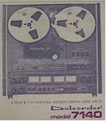 Dokorder Stereo Tape Deck 7140 R-Player Denki Onkyo Co., Ltd