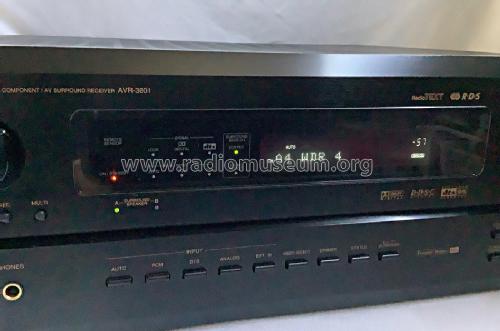 AV Surround Receiver AVR-3801; Denon Marke / brand (ID = 2638719) Radio