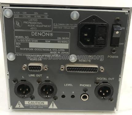 DN-961FA; Denon Marke / brand (ID = 2965785) Reg-Riprod
