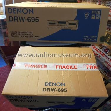 Double Cassette Deck DRW-695; Denon Marke / brand (ID = 2973760) Reg-Riprod