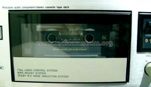 Precision audio component / stereo cassette tape deck DR-M07; Denon Marke / brand (ID = 1320509) R-Player