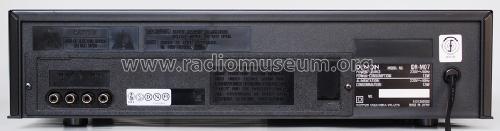 Precision audio component / stereo cassette tape deck DR-M07; Denon Marke / brand (ID = 963466) Sonido-V