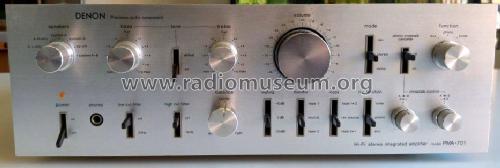 Hi-Fi Stereo Integrated Amplifier PMA-701; Denon Marke / brand (ID = 2400810) Ampl/Mixer