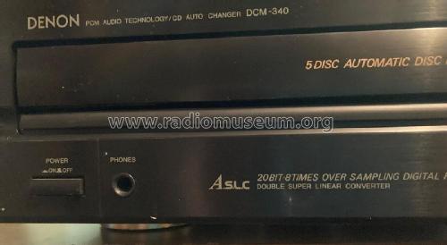 PCM Audio Technology / CD Auto Changer DCM-340; Denon Marke / brand (ID = 2974095) Ton-Bild