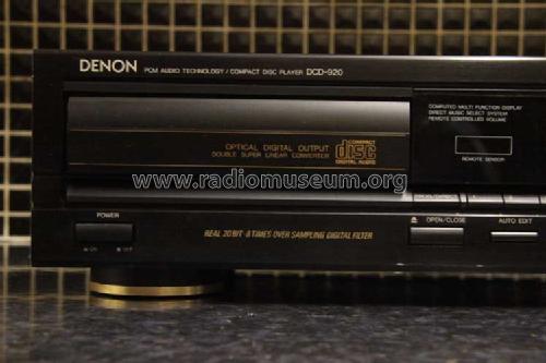 PCM Audio Technology / Compact Disc Player DCD-920; Denon Marke / brand (ID = 1680100) R-Player