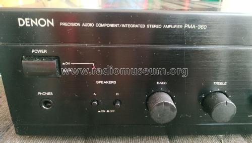 Integrated Stereo Amplifier PMA-360; Denon Marke / brand (ID = 3082680) Ampl/Mixer