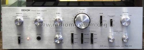 Hi-Fi Stereo Integrated Amplifier PMA-451; Denon Marke / brand (ID = 2400364) Ampl/Mixer