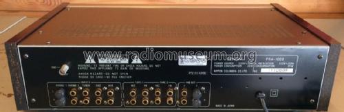 Precision audio component / stereo pre amplifier PRA-1000; Denon Marke / brand (ID = 2401326) Ampl/Mixer