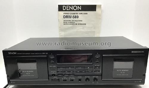 Precision Audio Component / Double Cassette Deck DRW-580; Denon Marke / brand (ID = 2974414) R-Player