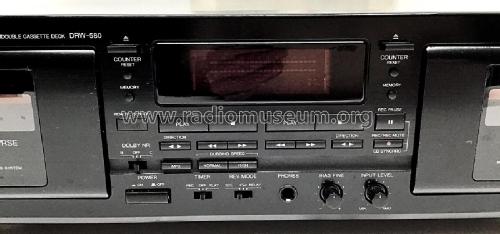 Precision Audio Component / Double Cassette Deck DRW-580; Denon Marke / brand (ID = 2974417) R-Player