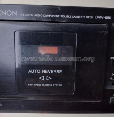 Precision Audio Component / Double Cassette Deck DRW-580; Denon Marke / brand (ID = 2974438) R-Player