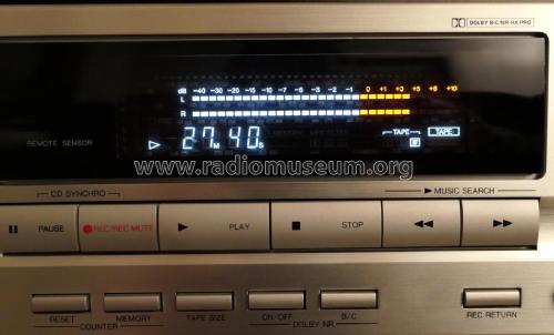 Precision Audio Component/Stereo Cassette Tape Deck DRM-740; Denon Marke / brand (ID = 2057407) R-Player