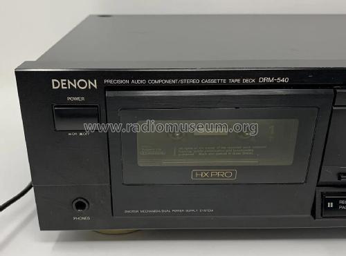 Precision Audio Component/Stereo Cassette Tape Deck DRM-540; Denon Marke / brand (ID = 2867485) Enrég.-R