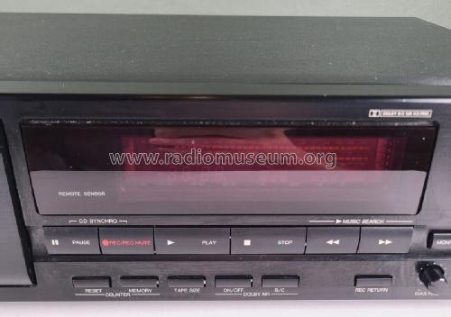 Precision Audio Component/Stereo Cassette Tape Deck DRM-740; Denon Marke / brand (ID = 2973981) R-Player