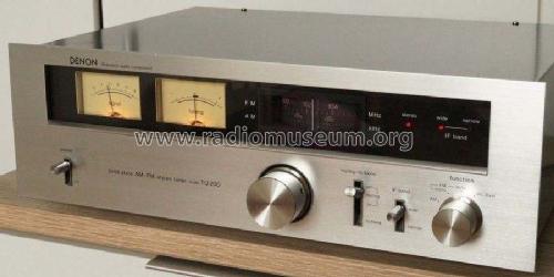 Solid State AM-FM Stereo Tuner TU-200; Denon Marke / brand (ID = 2103371) Radio