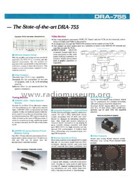 Solid State AV Receiver DRA-755; Denon Marke / brand (ID = 2582877) Radio