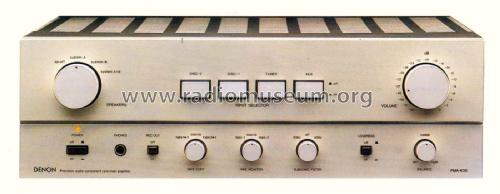 Precision audio component / pre-main amplifier PMA-630; Denon Marke / brand (ID = 1912098) Ampl/Mixer