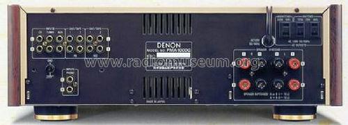 Precision Audio Component / Integrated Stereo Amplifier PMA-1000G; Denon Marke / brand (ID = 660555) Verst/Mix