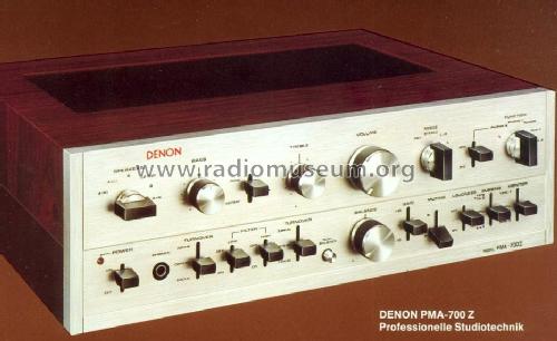 Solid State Stereo Integrated Amplifier PMA-700Z; Denon Marke / brand (ID = 561418) Ampl/Mixer