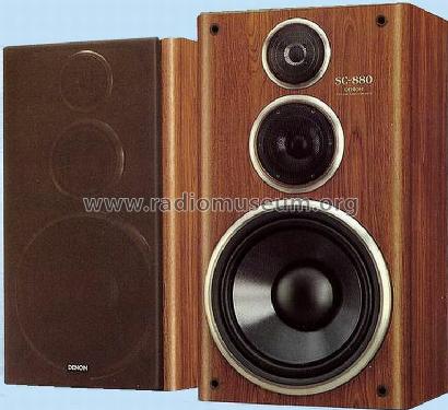 SC-880; Denon Marke / brand (ID = 671140) Parleur