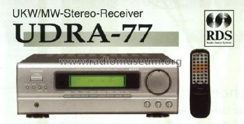 UDRA-77; Denon Marke / brand (ID = 561331) Radio