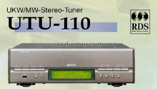 UTU-110; Denon Marke / brand (ID = 561358) Radio