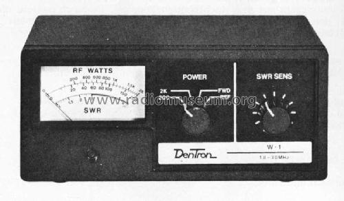 HF-Wattmeter W-1; Dentron Radio Co.; (ID = 236586) Amateur-D