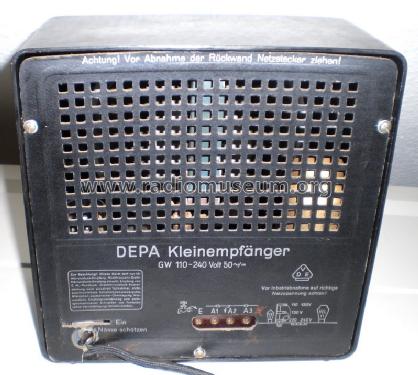 Kleinempfänger ; DEPA Erwin Pahl, (ID = 1235734) Radio