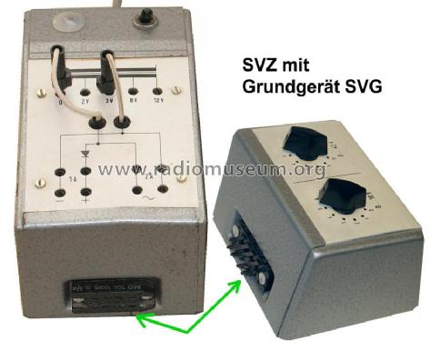 Stromversorgungs-Zusatzgerät SVZ; DEPA Erwin Pahl, (ID = 373090) teaching