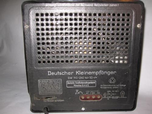 Deutscher Kleinempfänger DKE; Derufa, Deutsche (ID = 2011339) Radio