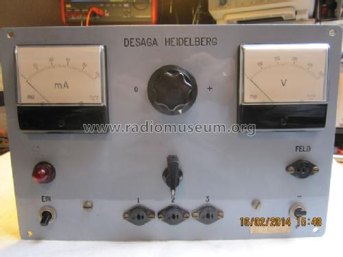 Netzgerät 0 - 500 Volt 300 mA; Desaga GmbH; (ID = 1664496) Power-S