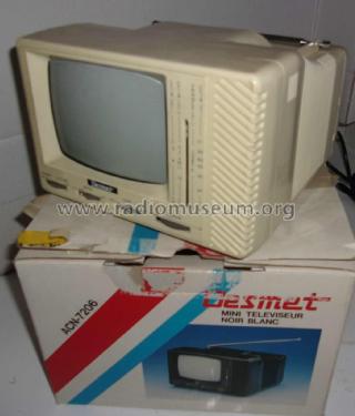 Mini Téléviseur ACN-7206; Desmet, SGER S.G.E.R (ID = 1860409) Television