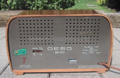 500; Deso, Dewald & Sohn, (ID = 148887) Radio