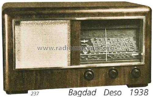 Bagdad 289; Deso, Dewald & Sohn, (ID = 1502) Radio