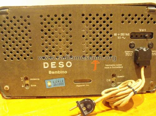 Bambino 4100; Deso, Dewald & Sohn, (ID = 765537) Radio