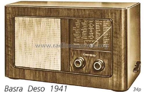 Basra B42; Deso, Dewald & Sohn, (ID = 1513) Radio