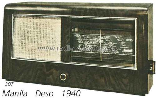 Manila 4130; Deso, Dewald & Sohn, (ID = 1509) Radio